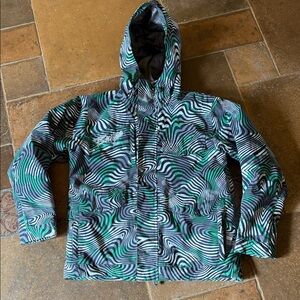 Burton Snowboard Jacket with Hood Size Large Youth Kids